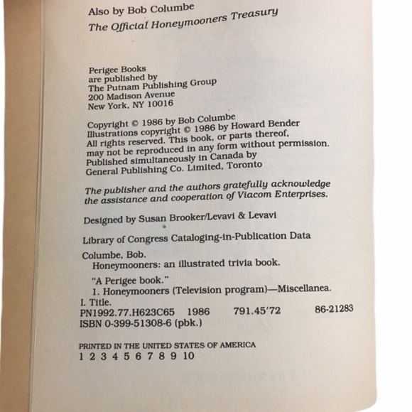 VINTAGE Honeymooners An Illustrated Trivia Book Bob Colombe Comic Retro Game Fun - Picture 8 of 14